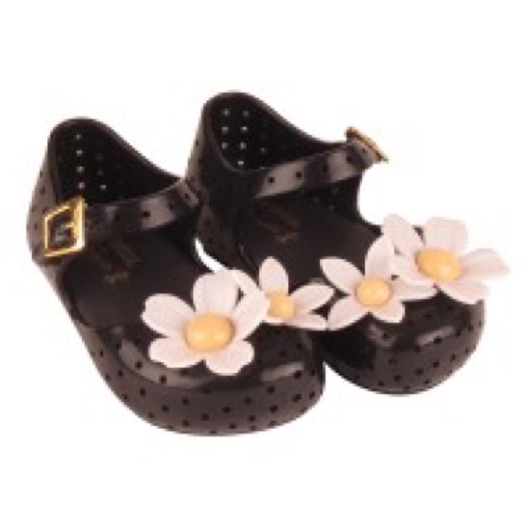 Mini Melissa Furadinha Isabella Capeto in Black NEW Mini Melissa Furadinha Isabella Capeto in Black NEW